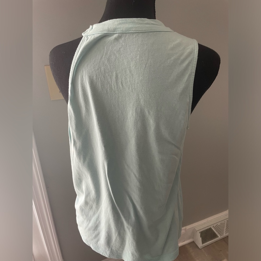 Anthropologie one shoulder sleeveless tank size small - Picture 2 of 7